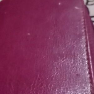 Wallet women small white stag